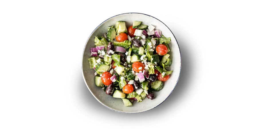 Greek Salad with Lettuce