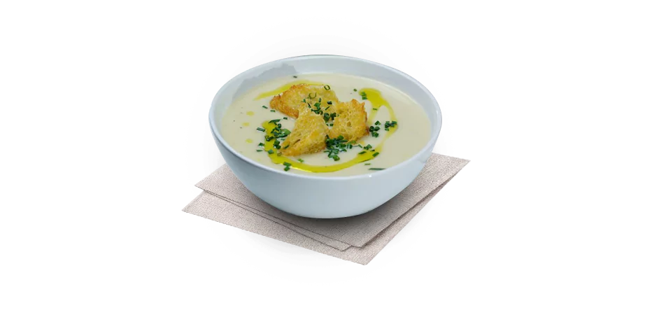 Potato and leek soup